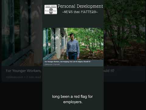 Is hopping between jobs a good thing