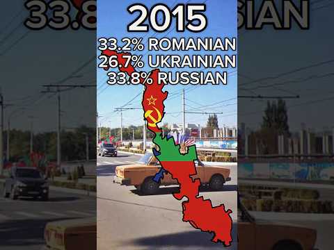 Ethnicities in Transnistria #transnistria #europe #mapping #geography #history #politics #trending
