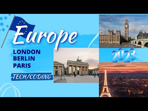 London Berlin Paris and their Tech/Coding Communities