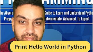 🔴 Class 1 - Print hello world in python #learnpython #learnpythoninhindi