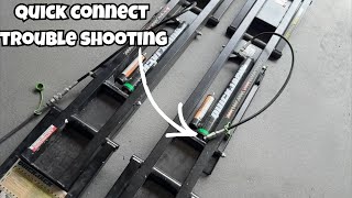 quick jack quick connect troubleshooting