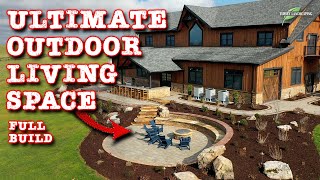 Building a Complete Outdoor Living Space | Full Project
