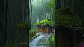 Forest Rain with Ethereal Pads | Tranquil Escape Sounds