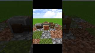 Minecraft : Super Easy Wheel Barrow Design | Tutorial #shorts #minecraft #mcpe #tutorial