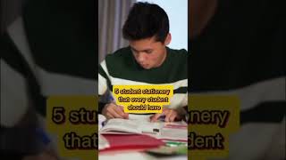 5 stationary that every student should have 💯#studenttips #studentslife #studentdiaries