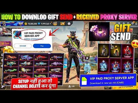 Free Fire Vip Proxy Server Download ( 100% Working )🥳💥Download Vip Proxy Server in 1 Minute FF Proxy