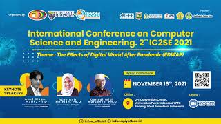 International Conference on Computer Science and Engineering 2nd IC2SE 2021