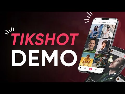 TikShot Demo | App Explainer Video | TikTok Clone App by vativeApps