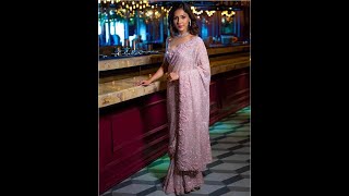 Georgette With allover sequence work with unique 3D coding Work Partywear sarees Best Price 1099/-