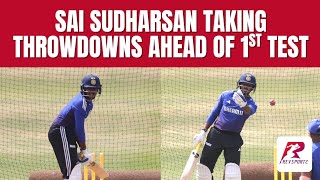 🚨Sai Sudharsan taking throwdowns