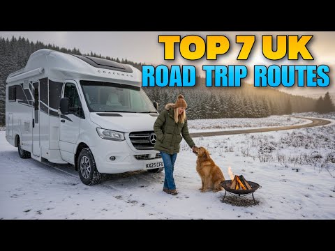 Top 7 UK Road Trip Routes for Campervans ,Motorhomes & RV 🚐🇬🇧 (NC500, Cornwall, Lake District)