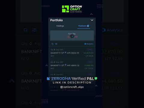 Day #50 | MADE A LOSS! | Algo trading | Options | #banknifty #nifty #verifiedpnl #niftypricelive