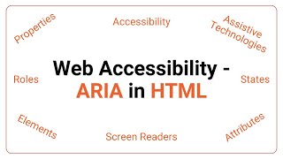 Web Accessibility – ARIA Roles and Attributes in HTML – Semantic HTML