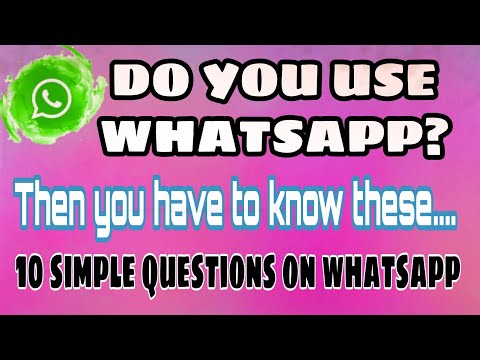 Test yOuR whatsapp knowledge||QNA wid OSTEEN||