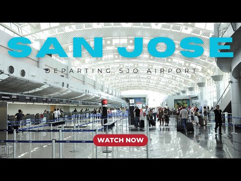Departing from San Jose (SJO) Airport Costa Rica