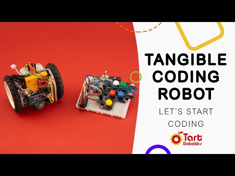 Tangible Coding Robot with Lego-Compatible, Arduino, and 3D printed parts