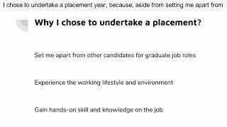 FINDING A PLACEMENT YEAR - My Placement Search Journey and Placement Experience