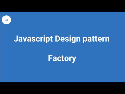 Factory Design Pattern in Arabic