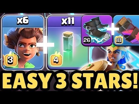 RC INVISIBLE SPELL Root Rider Attack Best Attackers Best Troops