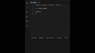 Python Copy Method | Learning | Python | 2024 | Coding | Programming #learning #python#coding#code
