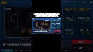 Rushi, co-founder of Movement Labs, explaining how to get started with crypto investing