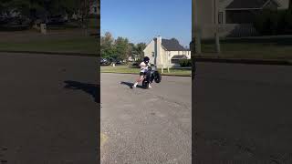 Js learning how to wheelie