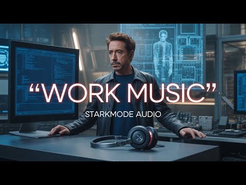 STARK MODE – Futuristic Focus Beats for Creators | Work Music Inspired by Tony Stark
