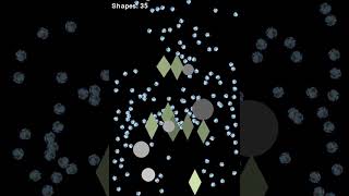ASMR balls hitting circles and diamonds