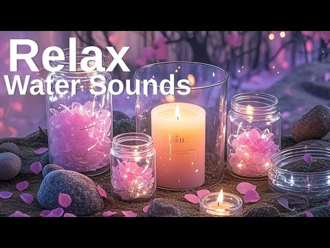 Sound of Water and Relaxing Music 🪴 Peace of Mind, Healing, Stress Relief