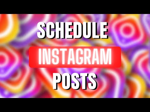 HOW TO SCHEDULE INSTAGRAM POSTS 2021 (FREE)