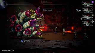 Octopath Traveler 2 (PC) - Part 64: Battle-Tested Blade & Manymaws Boss Fight