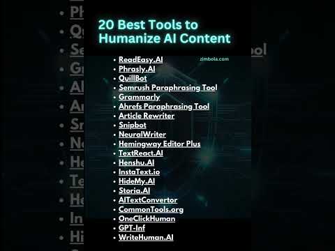 20 Tools to Humanize AI Content – GPT Converters Free and Paid