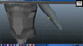 "Creating a 3D Face and Body in Maya - Part 04 Tutorial"