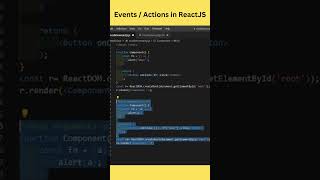 Must Know #react Events / Actions #shorts #youtubeshorts #hindi