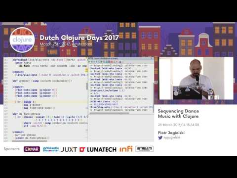 Sequencing Dance Music With Clojure: Piotr Jagielski
