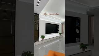 Media wall Design 2025 #tvwalldesign #mediawall #wallart #tvwalldesign  #wall #clientproject