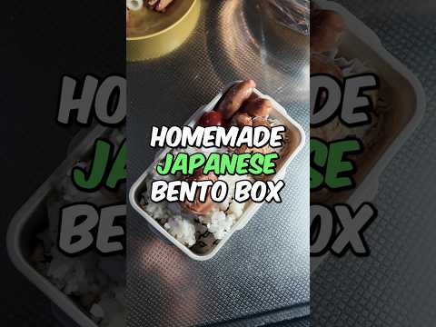 A Delicious Homemade Japanese Bento Box