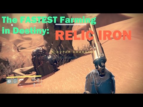 Destiny NEW Mars Chest Run - FASTEST Chest & Relic Iron Farm Run - 130+ Relic Iron/Hr