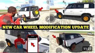 New car  wheel modification in Indian bike driving 3d game 🤯. //All new modification  //New update 🤑