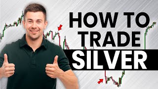 Simple Pullback Strategy for Trading SILVER Explained. How to Trade XAGUSD Profitably (Forex)