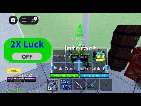 Newest 2X Luck Script / Blox Fruits Free Mythic Fruits🤑