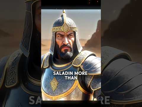 SALADIN: Warrior, Leader, & Symbol of Chivalry ✨⚔️ #shorts #warhistory