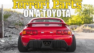 FERRARI PARTS ON A TOYOTA (full version)