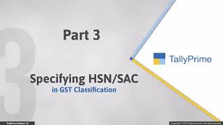 How to Resolve Invalid or Missing HSN_SAC Error in GSTR-1 of Accounts-Only | Tally Prime Release 3.0