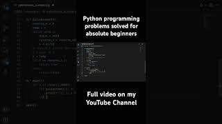 Python code check Palindrome Number #pythoncoding #pythoninhindi #palindromenumber #coding #python