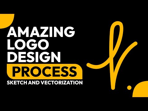 Logo Design Process Using the Bezier Tool