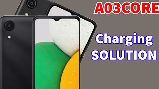Samsung  A03core charging problem ,slow charging  solution.