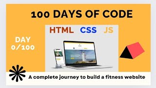 FITNESS WEBSITE TUTORIAL USING HTML|CSS|JAVASCRIPT