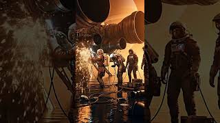 Unbelievable scale! Witness future space mechanics #shorts #spacetech #aerospace #fyp #mustwatch