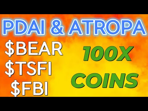 TOP 5 NEW COINS ON PULSECHAIN (1000X COINS) #crypto #pdai #atropa #pulsechain